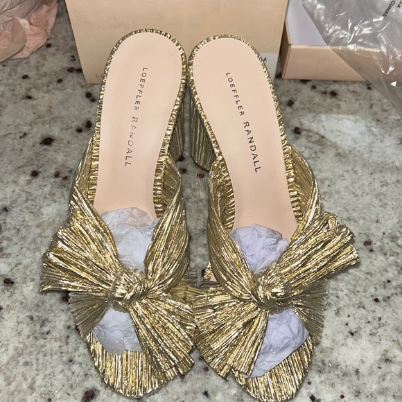 Gold Penny Knot Mules
LOEFFLER RANDALL - Picture 9 of 11